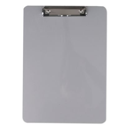 Aluminum Clipboard with Low Profile Clip, 0.5" Clip Capacity, Holds 8.5 x 11 Sheets, Aluminum1