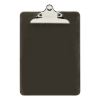 Plastic Clipboard with High Capacity Clip, 1.25" Clip Capacity, Holds 8.5 x 11 Sheets, Translucent Black1