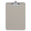 Plastic Clipboard w/High Capacity Clip, 1", Holds 8 1/2 x 12, Translucent Black2