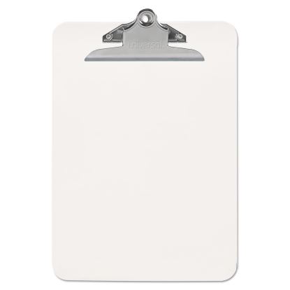 Plastic Clipboard with High Capacity Clip, 1" Capacity, Holds 8 1/2 x 11, Clear1