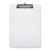 Plastic Clipboard with Low Profile Clip, 0.5" Clip Capacity, Holds 8.5 x 11 Sheets, Clear1