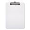 Plastic Clipboard with Low Profile Clip 1/2" Capacity, Holds 8 1/2 x 11, Clear1