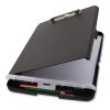 Storage Clipboard w/Pen Compartment, 1/2" Capacity, 8 1/2 x 11, Black2