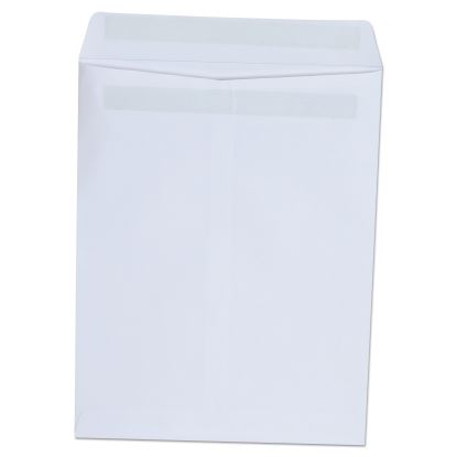 Self-Stick Open End Catalog Envelope, #10 1/2, Square Flap, Self-Adhesive Closure, 9 x 12, White, 100/Box1