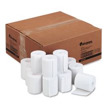 Impact and Inkjet Printing Bond Paper Rolls, 0.5" Core, 3" x 165 ft, White, 50/Carton1