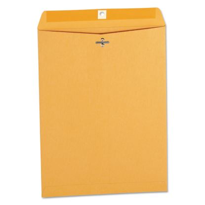 Kraft Clasp Envelope, #12 1/2, Square Flap, Clasp/Gummed Closure, 9.5 x 12.5, Brown Kraft, 100/Box1