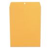 Kraft Clasp Envelope, #12 1/2, Square Flap, Clasp/Gummed Closure, 9.5 x 12.5, Brown Kraft, 100/Box2