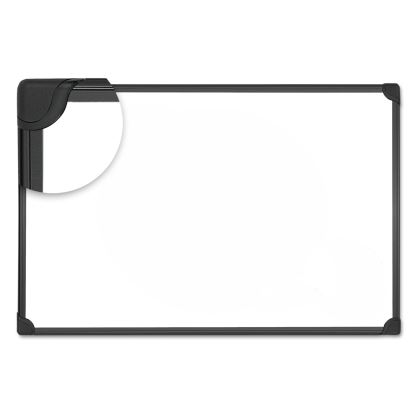 Design Series Magnetic Steel Dry Erase Board, 36 x 24, White, Black Frame1