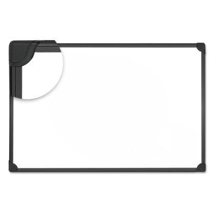 Design Series Magnetic Steel Dry Erase Board, 48 x 36, White, Black Frame1
