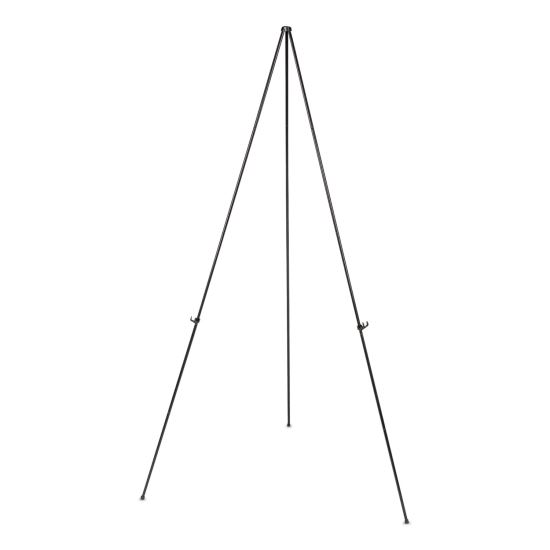 Instant Setup Foldaway Easel, Adjusts 15" to 61" High, Steel, Black1