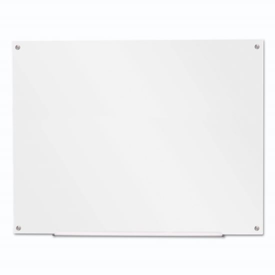 Frameless Glass Marker Board, 48" x 36", White1