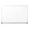 Dry Erase Board, Melamine, 36 x 24, Satin-Finished Aluminum Frame2