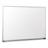 Dry Erase Board, Melamine, 48 x 36, Satin-Finished Aluminum Frame1