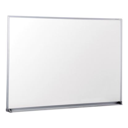 Dry Erase Board, Melamine, 48 x 36, Satin-Finished Aluminum Frame1