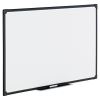 Dry Erase Board, Melamine, 36 x 24, Black Frame2