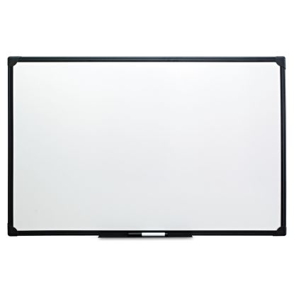 Dry Erase Board, Melamine, 48 x 36, Black Frame1