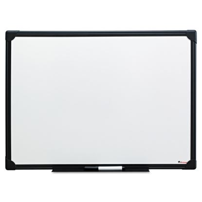 Dry Erase Board, Melamine, 24 x 18, Black Frame1