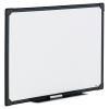 Dry Erase Board, Melamine, 24 x 18, Black Frame2