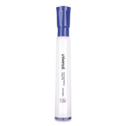 Dry Erase Marker, Broad Chisel Tip, Blue, Dozen1