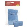 Microfiber Cleaning Cloth, 12 x 12, Blue, 3/Pack2