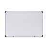 Dry Erase Board, Melamine, 36 x 24, White, Black/Gray Aluminum/Plastic Frame1