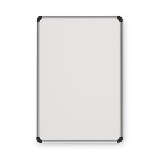 Magnetic Steel Dry Erase Board, 36 x 24, White, Aluminum Frame1