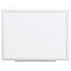 Dry Erase Board, Melamine, 24 x 18, Aluminum Frame1