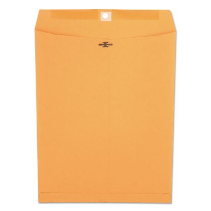 Kraft Clasp Envelope, 32 lb Bond Weight Kraft, #97, Square Flap, Clasp/Gummed Closure, 10 x 13, Brown Kraft, 100/Box1