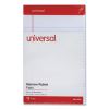 Perforated Ruled Writing Pads, Narrow Rule, Red Headband, 50 White 5 x 8 Sheets, Dozen2