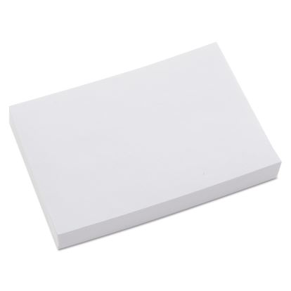 Unruled Index Cards, 4 x 6, White, 500/Pack1