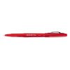 Porous Point Pen, Stick, Medium 0.7 mm, Red Ink, Red Barrel, Dozen2