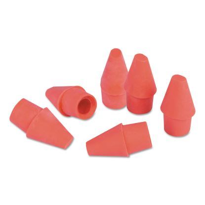 Pencil Cap Erasers, For Pencil Marks, Pink, 150/Pack1