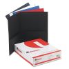 Two-Pocket Portfolio, Embossed Leather Grain Paper, 11 x 8.5, Assorted Colors, 25/Box2