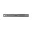 Stainless Steel Ruler with Cork Back and Hanging Hole, Standard/Metric, 12" Long1