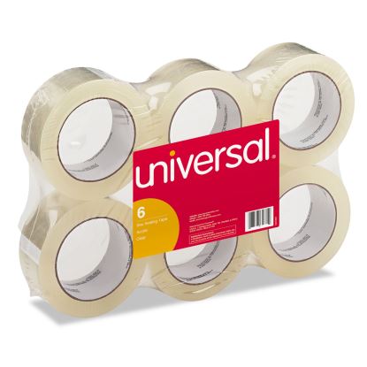 General-Purpose Box Sealing Tape, 3" Core, 1.88" x 110 yds, Clear, 6/Pack1