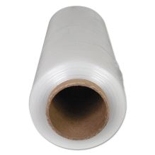 High-Performance Handwrap Film, 18" x 1,500 ft, 12 mic (47-Gauge), Clear, 4/Carton1