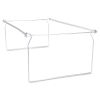 Screw-Together Hanging Folder Frame, Legal Size, 23" to 26.77" Long, Silver, 6/Box2