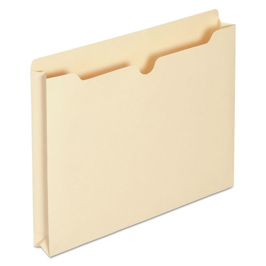 Economical Manila File Jackets, Straight Tab, Letter Size, Manila, 50/Box1