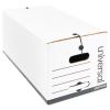 Economical Easy Assembly Storage Files, Letter Files, White, 12/Carton1