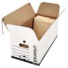 Economical Easy Assembly Storage Files, Letter Files, White, 12/Carton2