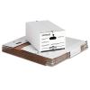 Economical Easy Assembly Storage Files, Legal Files, White, 12/Carton2