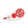 Correction Tape Dispenser, Non-Refillable, Transparent Red Applicator, 0.2" x 315", 2/Pack1