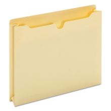 Economical Manila File Jackets, Straight Tab, Letter Size, Manila, 50/Box1