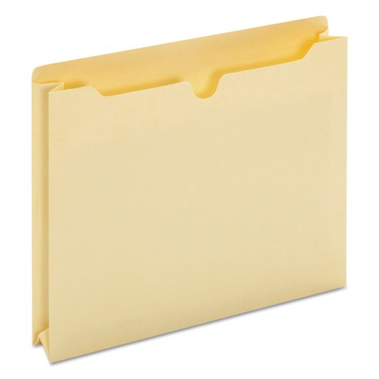 Economical Manila File Jackets, Straight Tab, Letter Size, Manila, 50/Box1