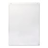 Wall Mount Sign Holder, 8 1/2" x 11", Vertical, Clear2