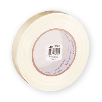 190# Medium Grade Filament Tape, 3" Core, 24 mm x 54.8 m, Clear1