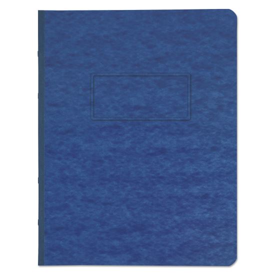 Pressboard Report Cover, Two-Piece Prong Fastener, 3" Capacity, 8.5 x 11, Dark Blue/Dark Blue1