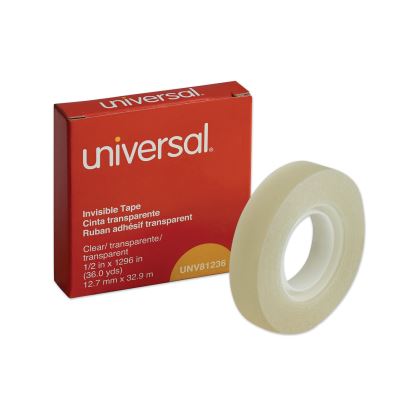Invisible Tape, 1" Core, 0.5" x 36 yds, Clear1