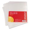 Project Folders, Letter Size, Clear, 25/Pack2
