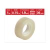 Invisible Tape, 1" Core, 0.75" x 36 yds, Clear2